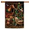 Toland Home Garden Christmas Barn Outdoor House Flag 40" x 28"